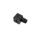 MENCOM SOLENOID VALVE CONNECTOR&lt;BR&gt;FORM A DIN 3+G PG11 CG 250VAC/DC (BK)